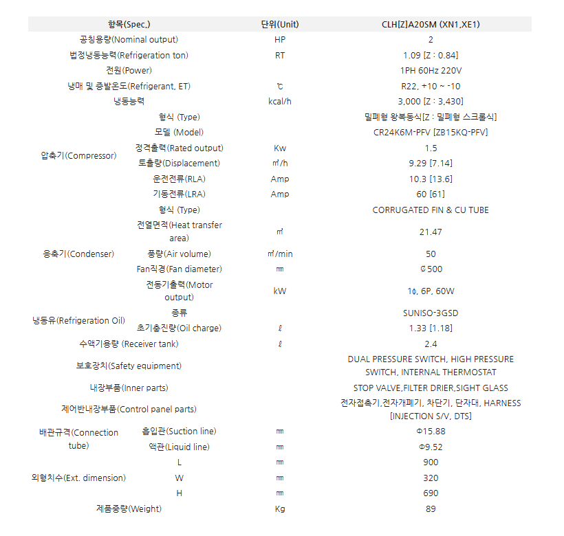 제품 정보
