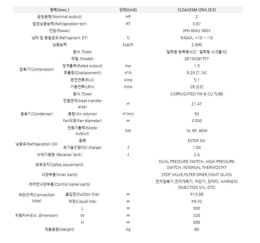 제품 정보