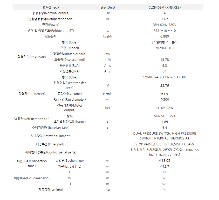 제품 정보