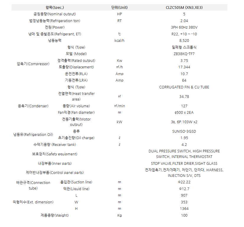 제품 정보