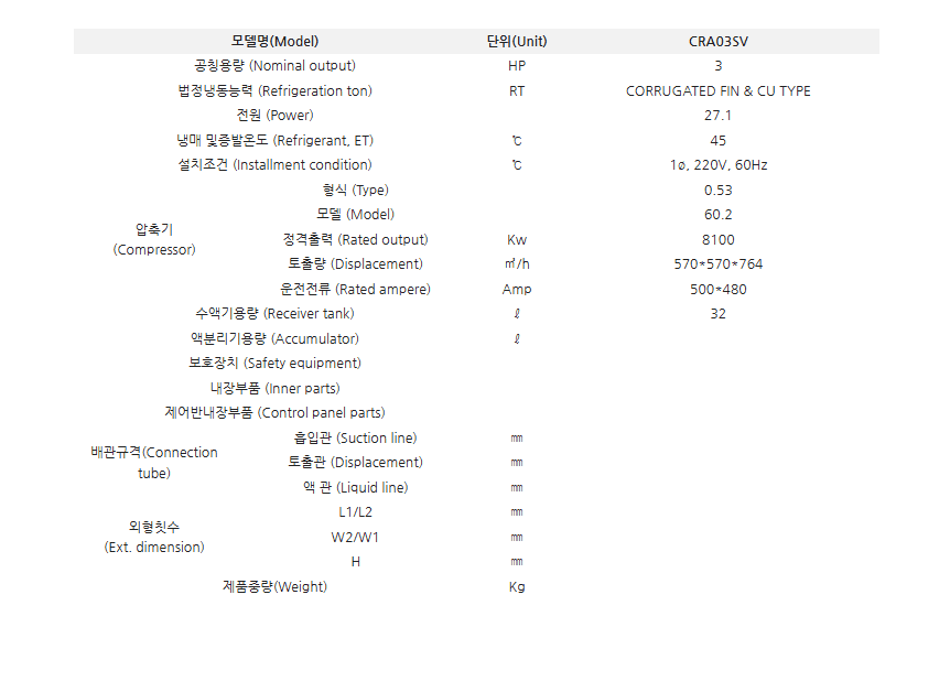 제품 정보