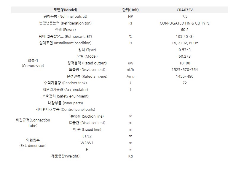 제품 정보