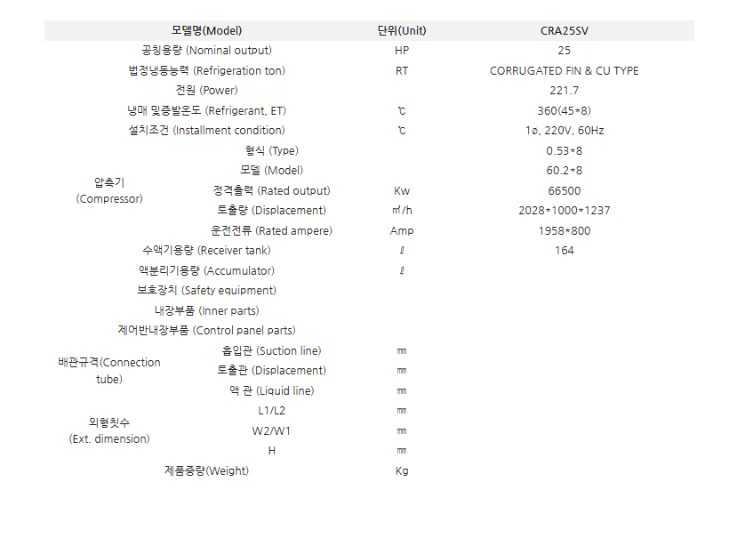 제품 정보